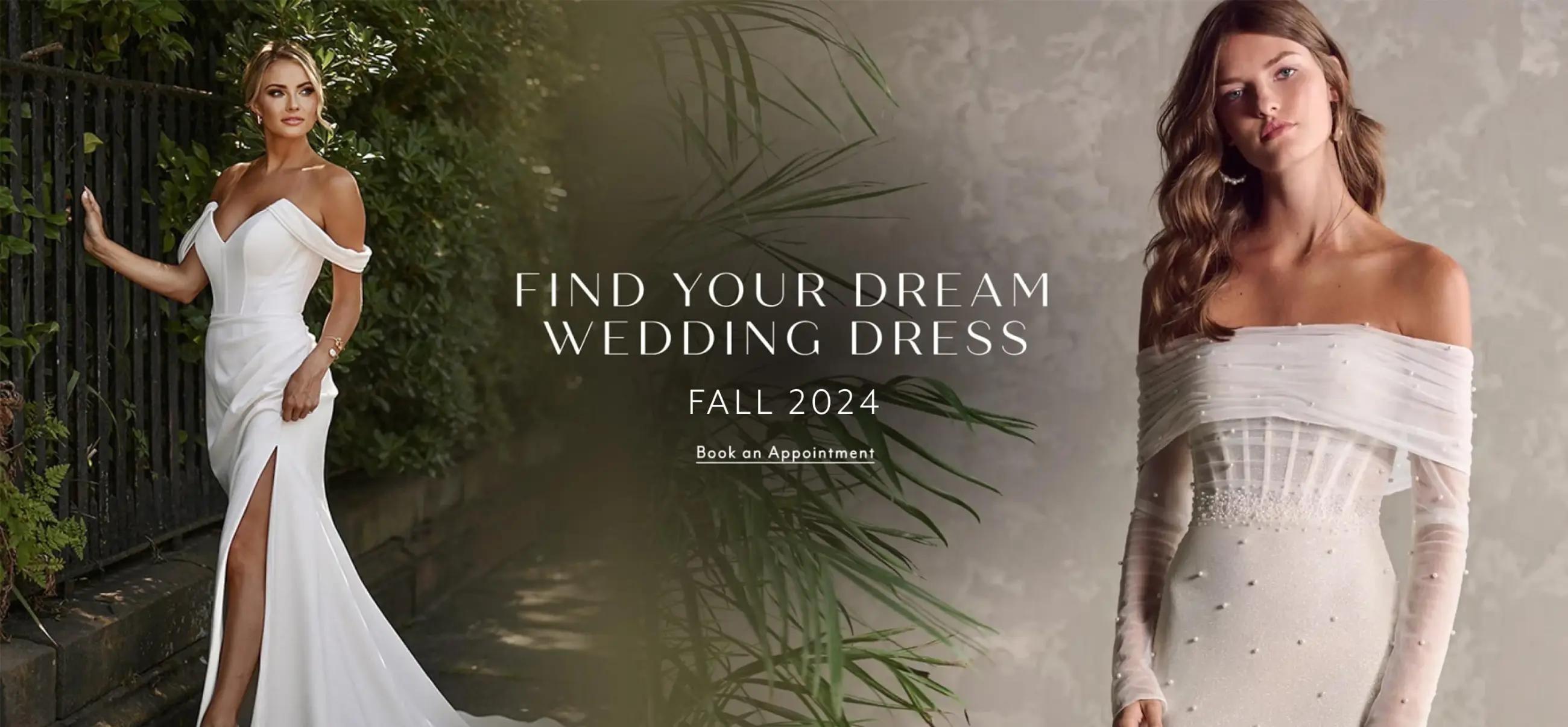 Find Your Dream Dress Desktop Banner